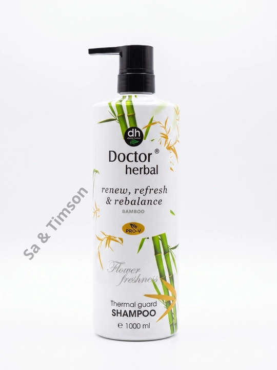 Шампунь для волос Doctor Herbal PRO-V, термозащита, цветочный аромат, 1000 мл