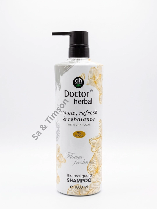 Шампунь для волос Doctor Herbal PRO-V, термозащита, цветочный аромат, 1000 мл