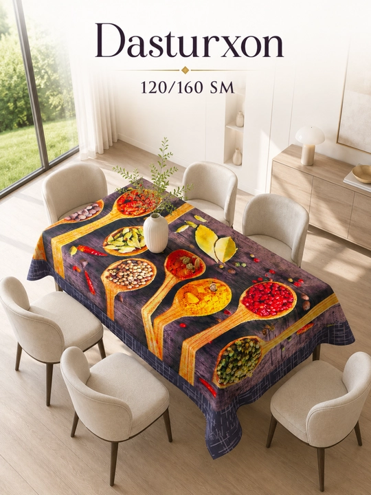 Скатерть из ткани Leon 1/2 сорт, для кухни и гостиной