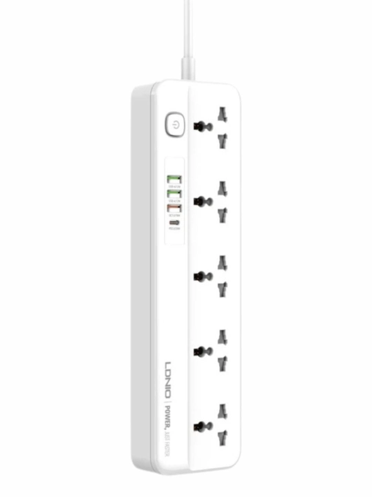 LDNIO SC5415 — универсальный удлинитель и зарядное устройство на 9 устройств