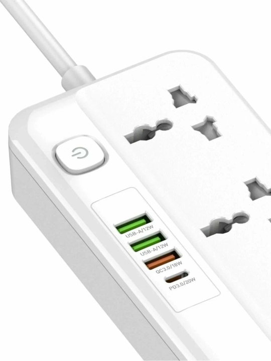 LDNIO SC5415 — универсальный удлинитель и зарядное устройство на 9 устройств