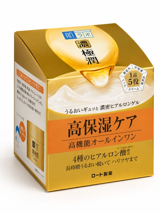 Hada Labo Gokujyun Rich All-in-One Perfect Gel Увлажняющий гель для лица - 