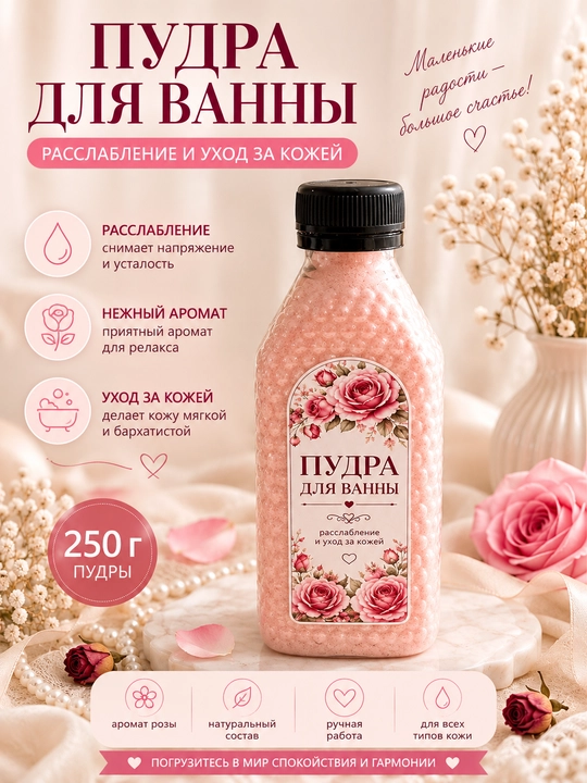 SPA наборы для ванны, бомбочки и соли для ванны