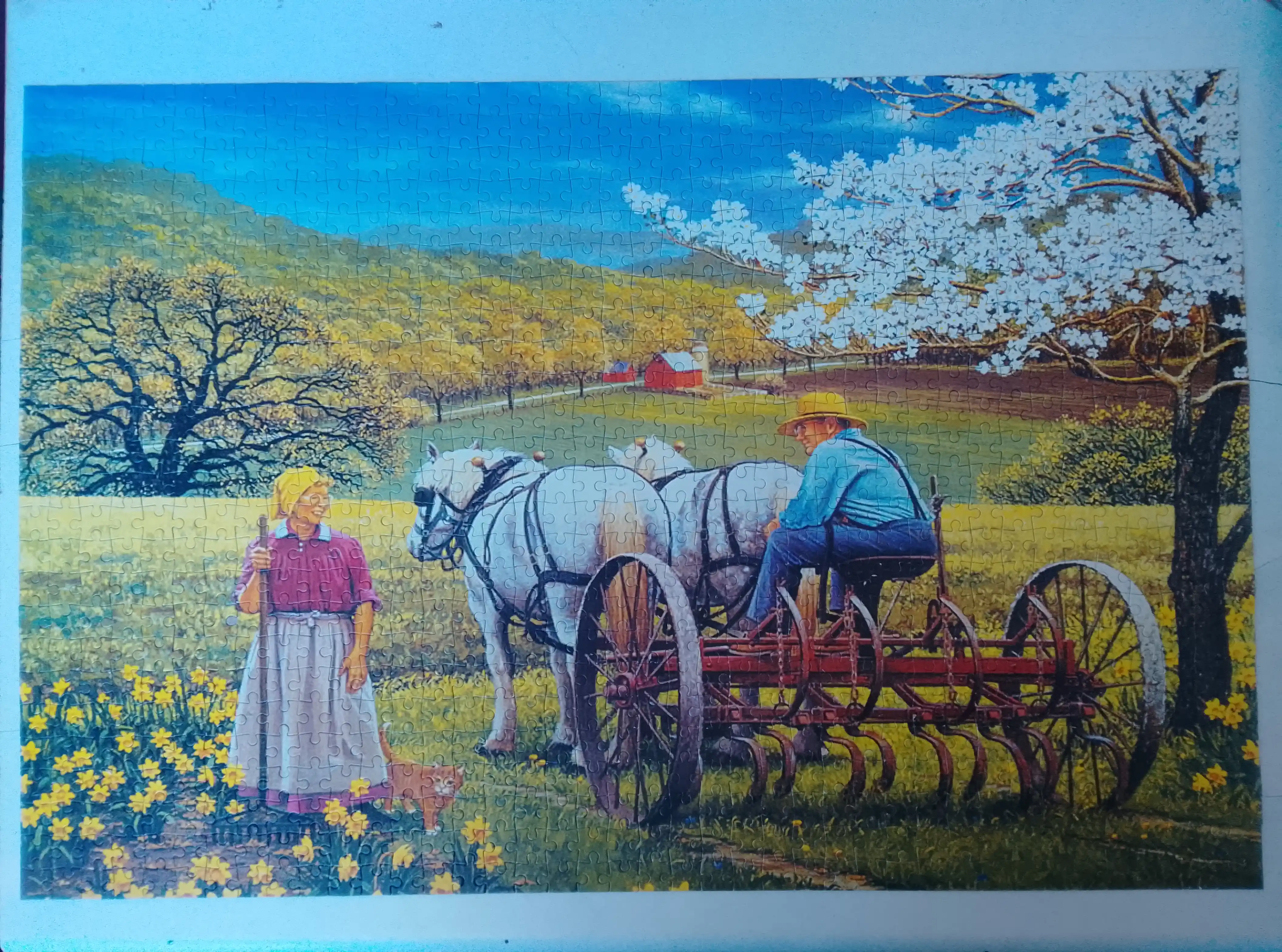 Jigsaw Puzzle пазл 1000 деталей, 50x75 см, для детей и взрослых