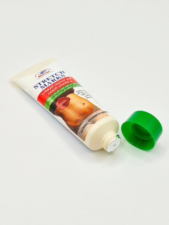 Al Attar Stretch Marks cho‘zilish izlariga qarshi tana kremi, shi va argan moyli