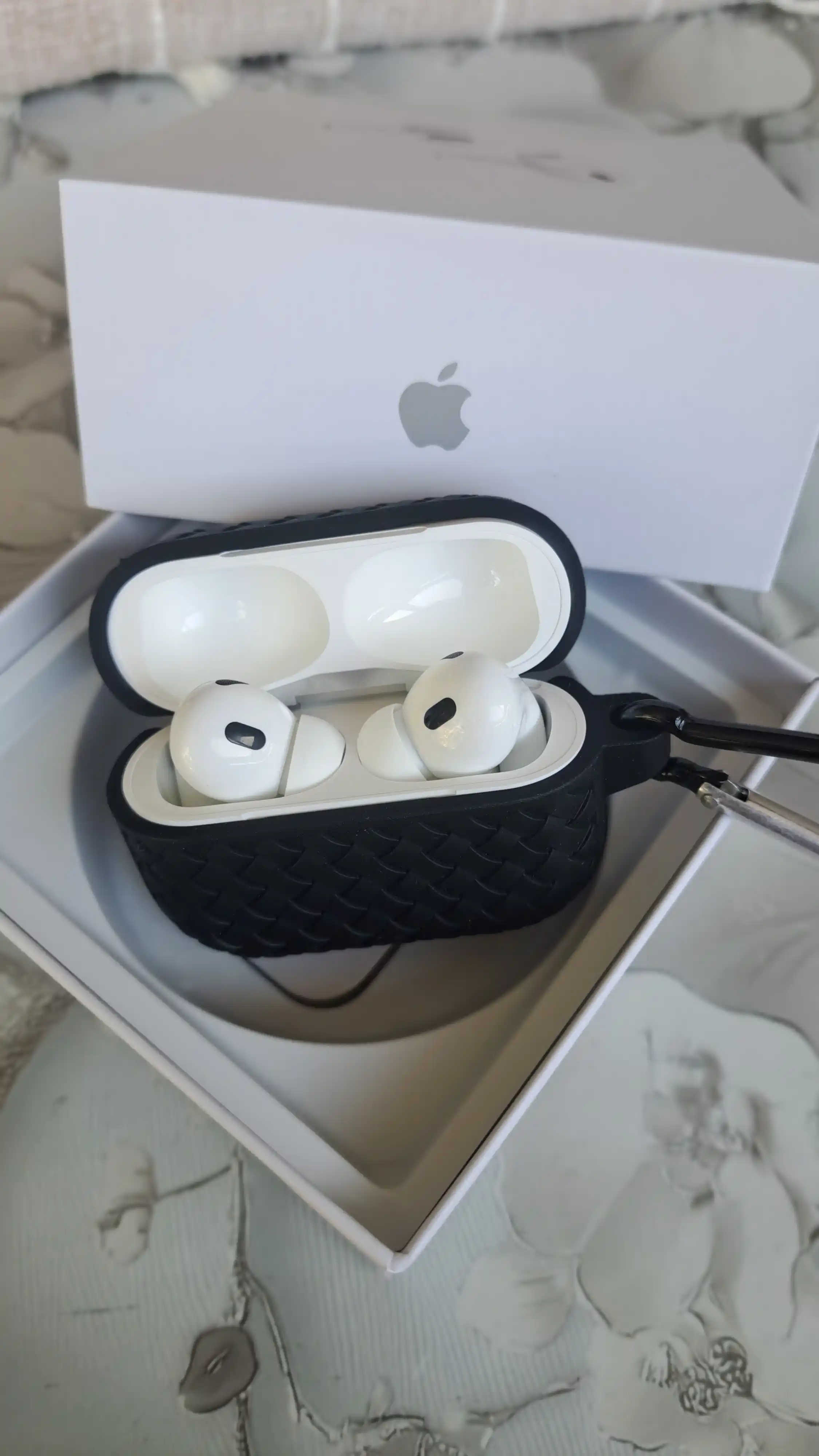Simsiz Pods 2 Premium quloqchinlari,Iphone va Android uchun,sovg'a sifatida g'ilof