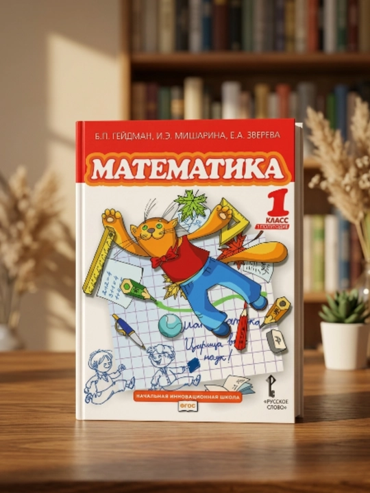 КНИГА: Математика 1 класс I-II полугодие