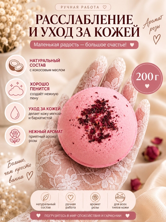 SPA наборы для ванны, бомбочки и соли для ванны
