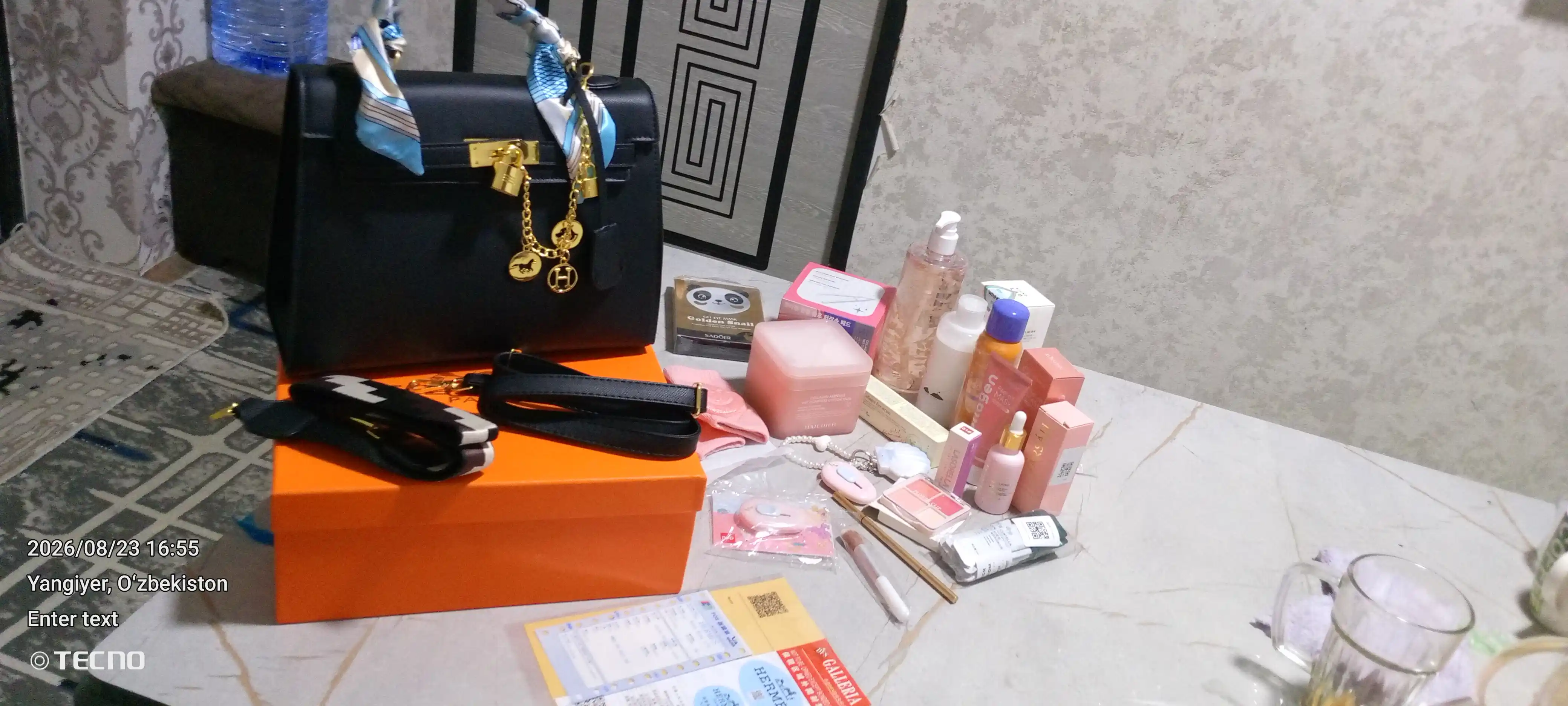 Женская сумка в стиле Hermes, подходящая для повседневного использования
