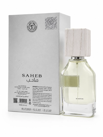 Ard Al Zaafaran Saheb Intense Eau de Parfum, uniseks atir, 100 ml