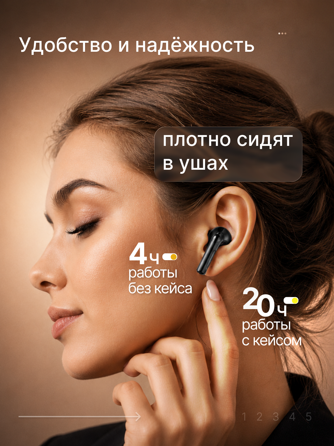 K29 simsiz naushniklar (IOS, Android va Windows uchun), Bluetooth sensorli quloqchinlar