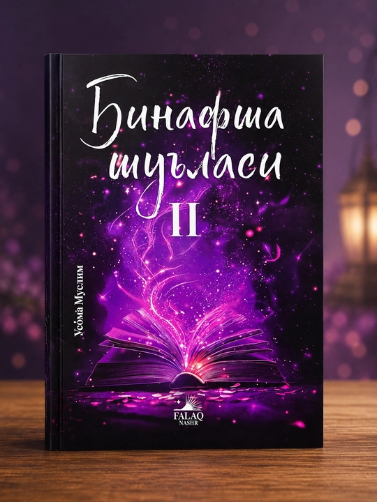 Фиолетовое сияние 2 | Усома Муслим | Книга на узбекском языке - 