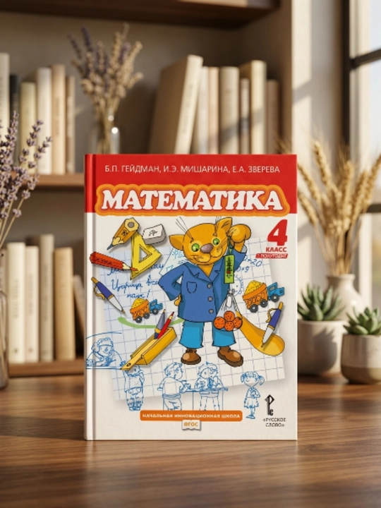 КНИГА: Математика 4 класс I-II полугодие