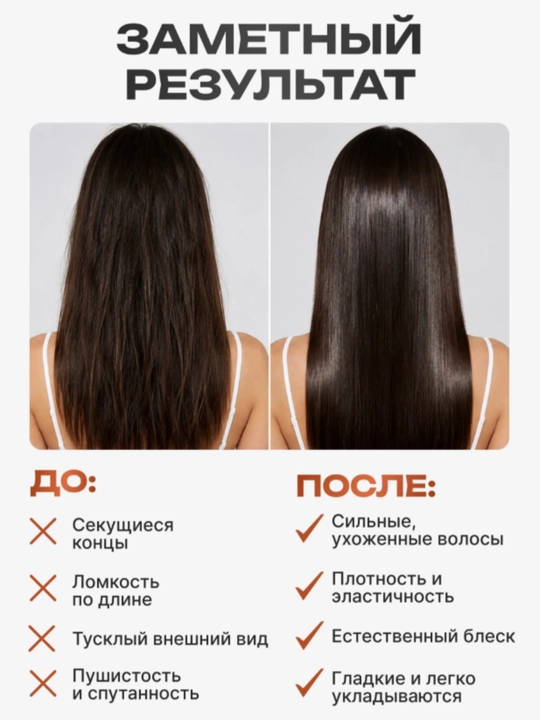 Маска для волос AYA, маска с кератином и капиксилом, маска для роста волос, кератин