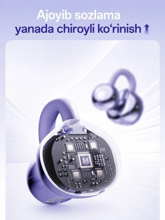 Simsiz bluetooth quloqchinlar Q71 sensorli Bluetooth 6.1 LED displeyli