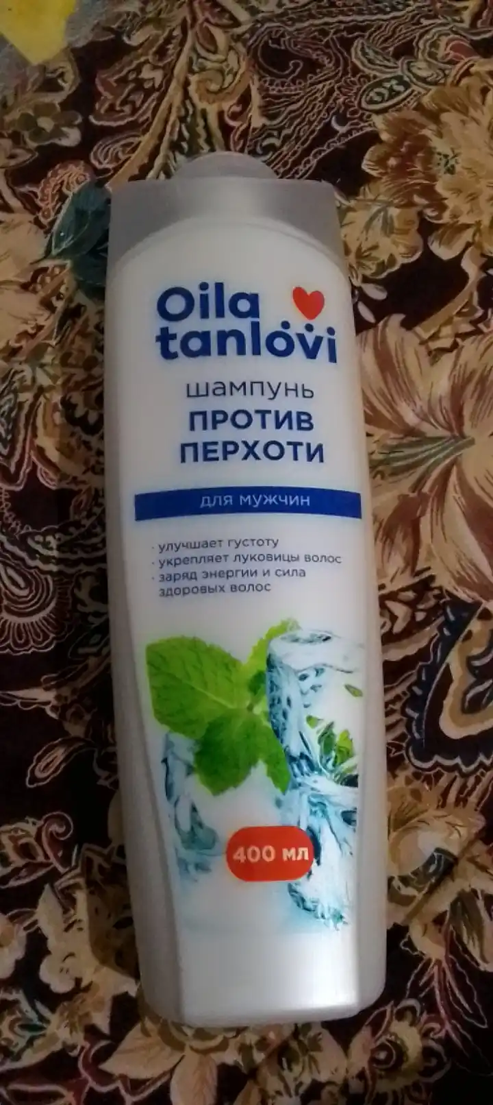 Шампунь для мужчин Oila tanlovi, против перхоти, 400 мл