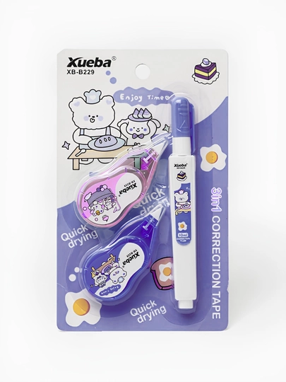 Корректор Xueba для текста, средство для исправления ошибок, для школы и офиса - 