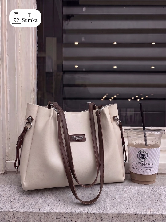 Ayollar sumkasi Fashion & Bag, A4, kundalik va o'qish uchun, sifatli charm