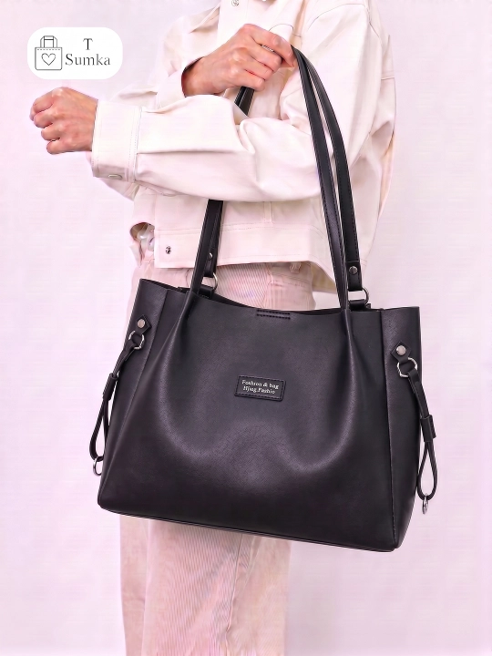Ayollar sumkasi Fashion & Bag, A4, kundalik va o'qish uchun, sifatli charm
