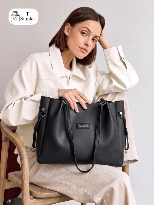Ayollar sumkasi Fashion & Bag, A4, kundalik va o'qish uchun, sifatli charm
