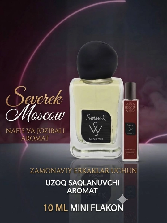 Парфюмерная вода для мужчин Sevaverek Moscow 2, Molecules 020 - 