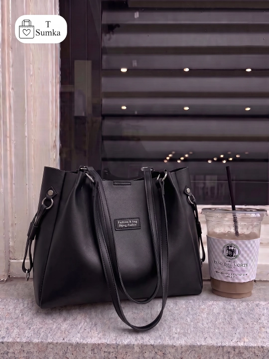 Ayollar sumkasi Fashion & Bag, A4, kundalik va o'qish uchun, sifatli charm