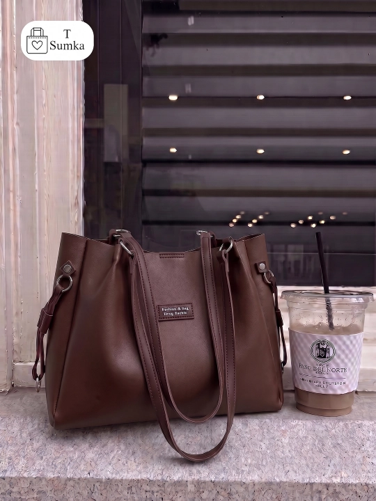 Ayollar sumkasi Fashion & Bag, A4, kundalik va o'qish uchun, sifatli charm