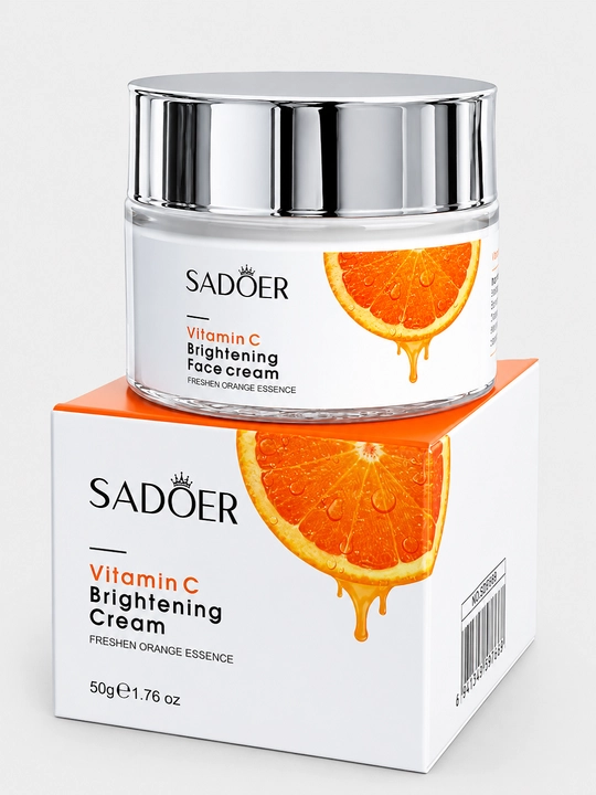 SADOER Vitamin C Brightening Face Cream — крем для лица с витамином C - 