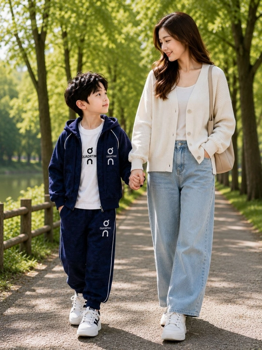 O‘g‘il bolalar uchun sport kostyumi, kapyushonli to‘plam, 1-6 yosh