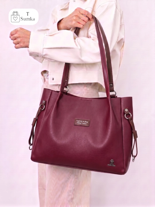 Ayollar sumkasi Fashion & Bag, A4, kundalik va o'qish uchun, sifatli charm