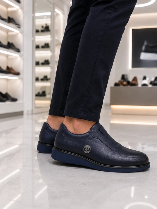 Erkaklar kundalik tuflisi, zamonaviy slip-on, qulay va yumshoq oyoq kiyim