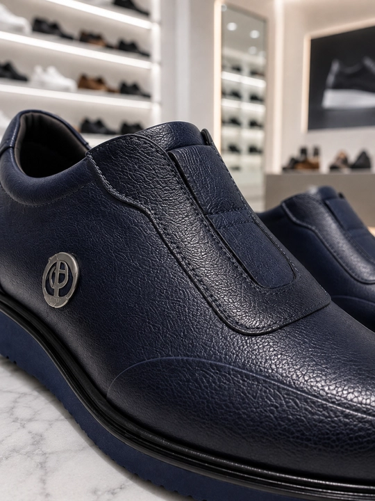 Erkaklar kundalik tuflisi, zamonaviy slip-on, qulay va yumshoq oyoq kiyim