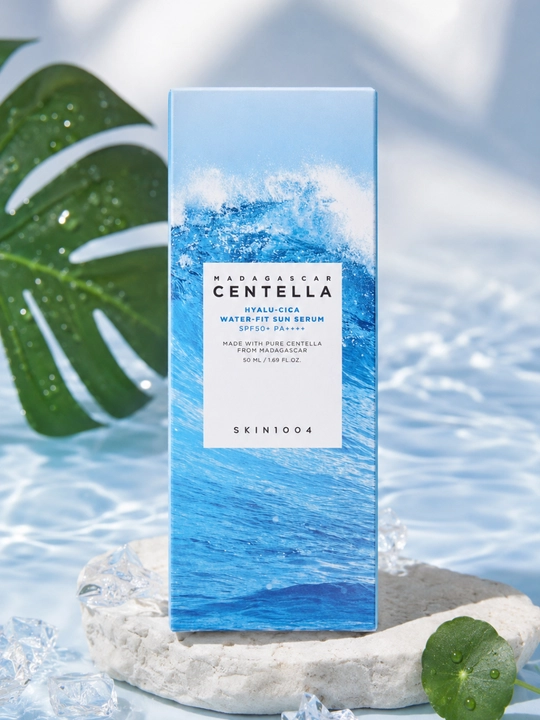 Солнцезащитный крем для лица SKIN1004 Hyalu-Cica Water-Fit SPF50, 50 мл - 