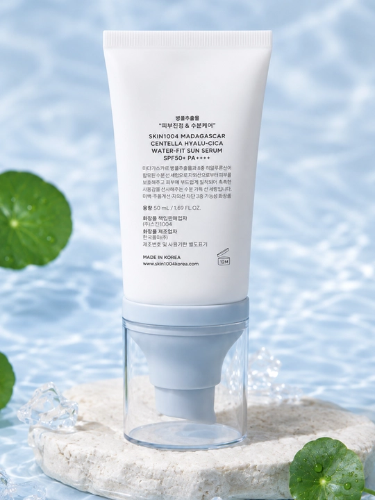 Солнцезащитный крем для лица SKIN1004 Hyalu-Cica Water-Fit SPF50, 50 мл