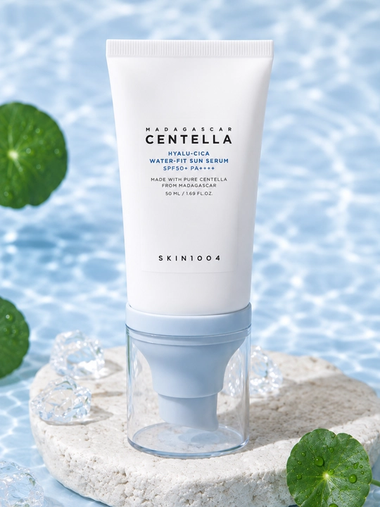 Солнцезащитный крем для лица SKIN1004 Hyalu-Cica Water-Fit SPF50, 50 мл