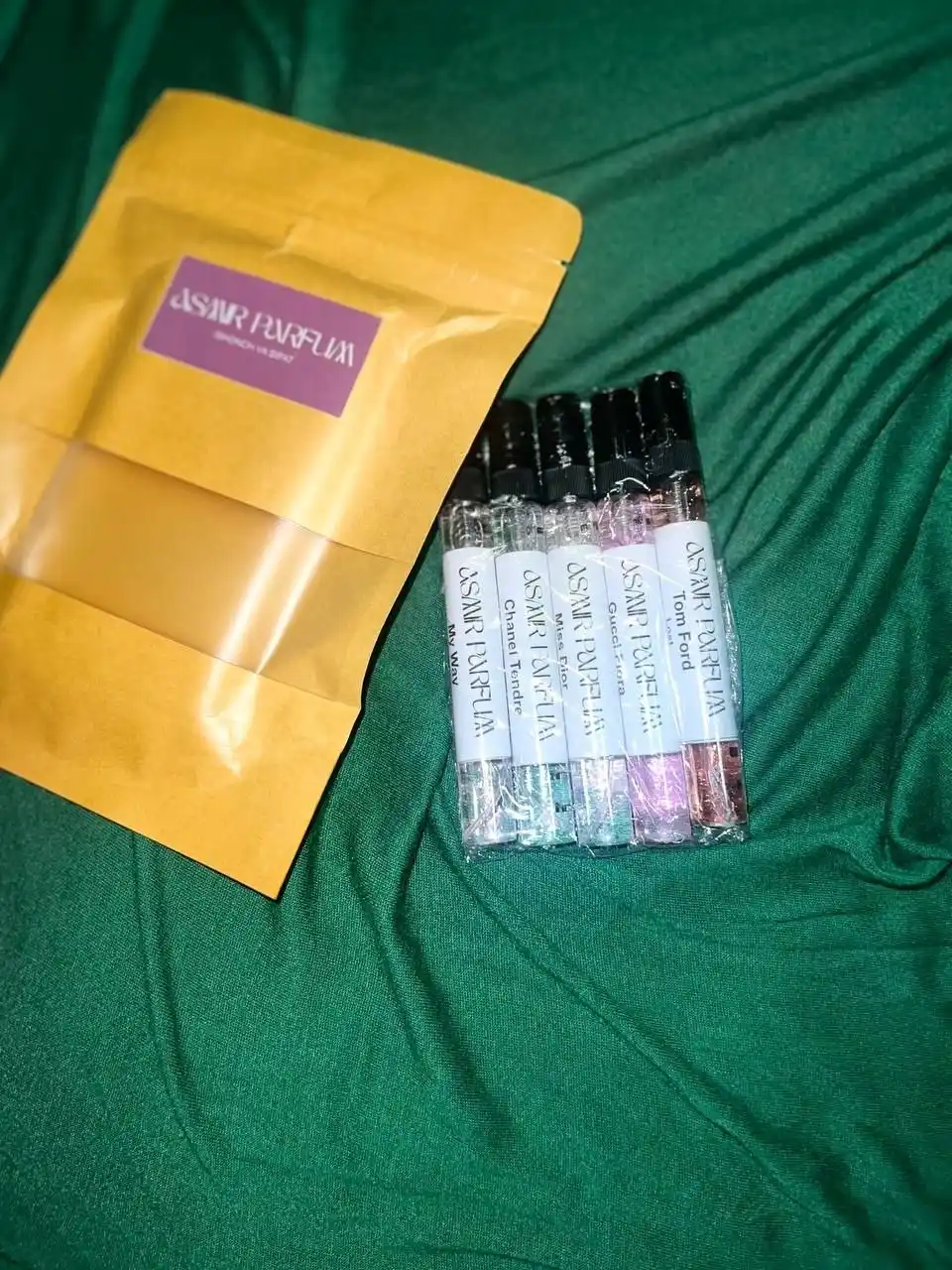 Ayollar atirlar to'plami-Lost Cherry, Gucci Flora, Miss Dior, My Way, Chanel Tendre, 5 tasi 1 da