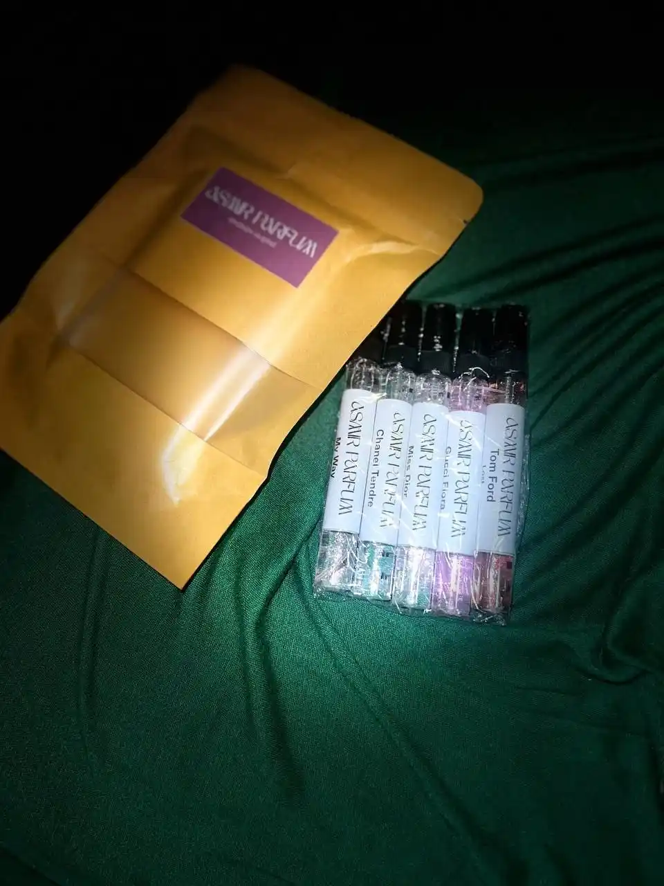 Ayollar atirlar to'plami-Lost Cherry, Gucci Flora, Miss Dior, My Way, Chanel Tendre, 5 tasi 1 da