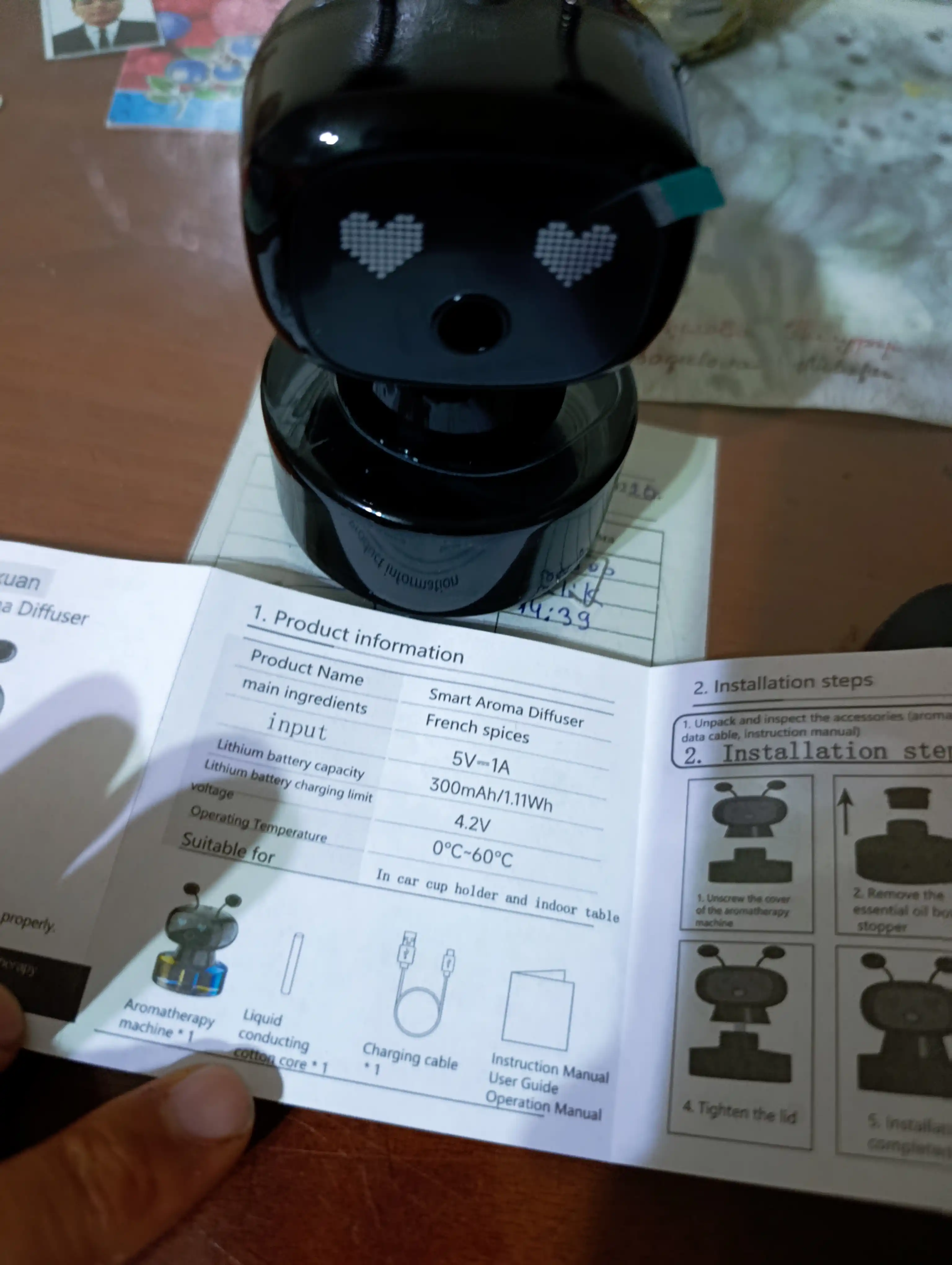 Robot Gu Long aqlli avtomobil havo spreyi