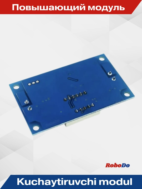 LED voltmetrli XL6009 kuchaytiruvchi boshqariladigan quvvat moduli