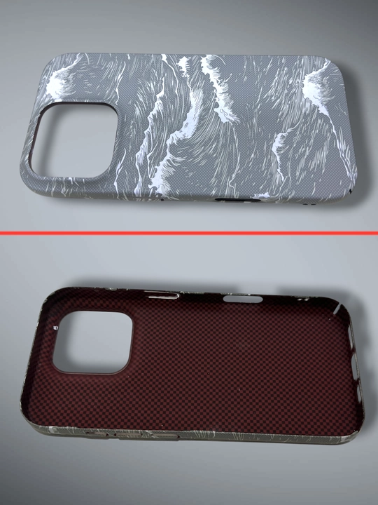 Chexol Iphone karbon 11/12/13/14/15/16/17/PRO va PRO MAX