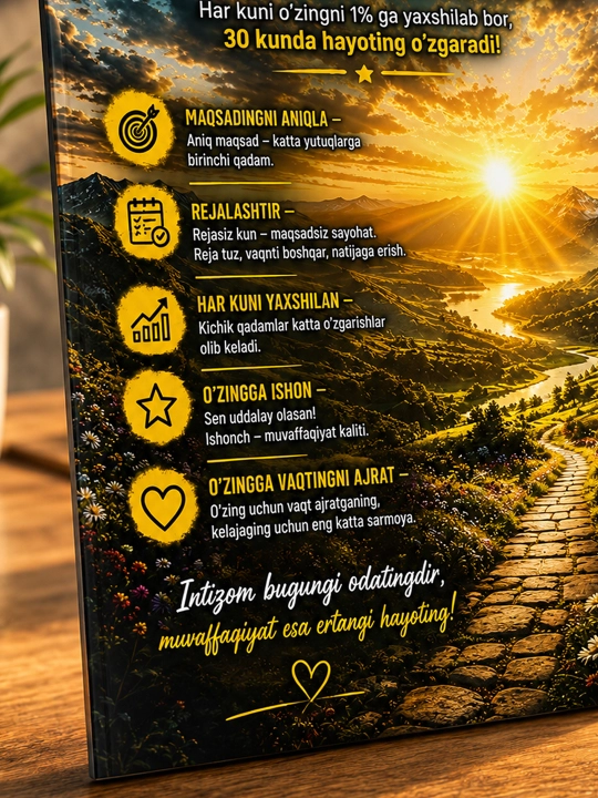 Shukronalik Kundaligi, Allohga oson, Niyatlar Kundaligi, Rivojlanish Kundaligi