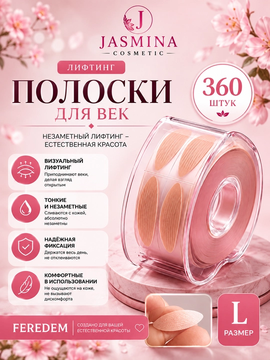 Лифтинг полоски для коррекции верхних век, размер L, 360 штук - 