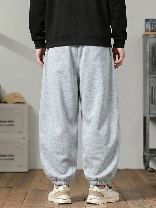Erkaklar uchun Oversize Shimlar, Kuz fasli uchun 100% paxtadan