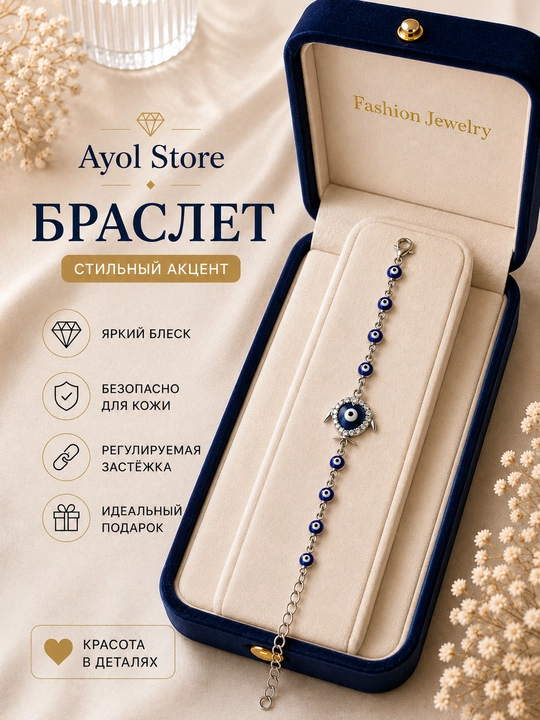 Ayollar bilaguzugi, bijuteriya — premium va nafis braslet - 