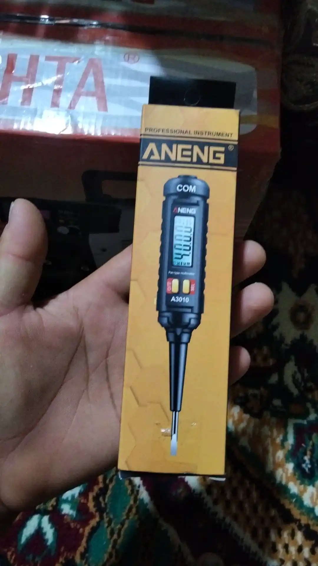Мультиметр ANENG A3010 ручка, NCV тестер, вольтметр