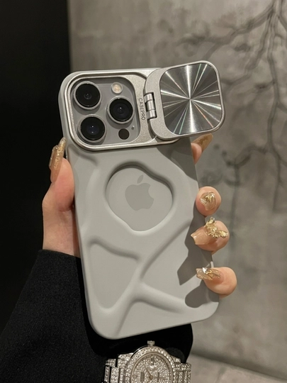 Защитный чехол для iPhone с крышкой для камеры и подставкой