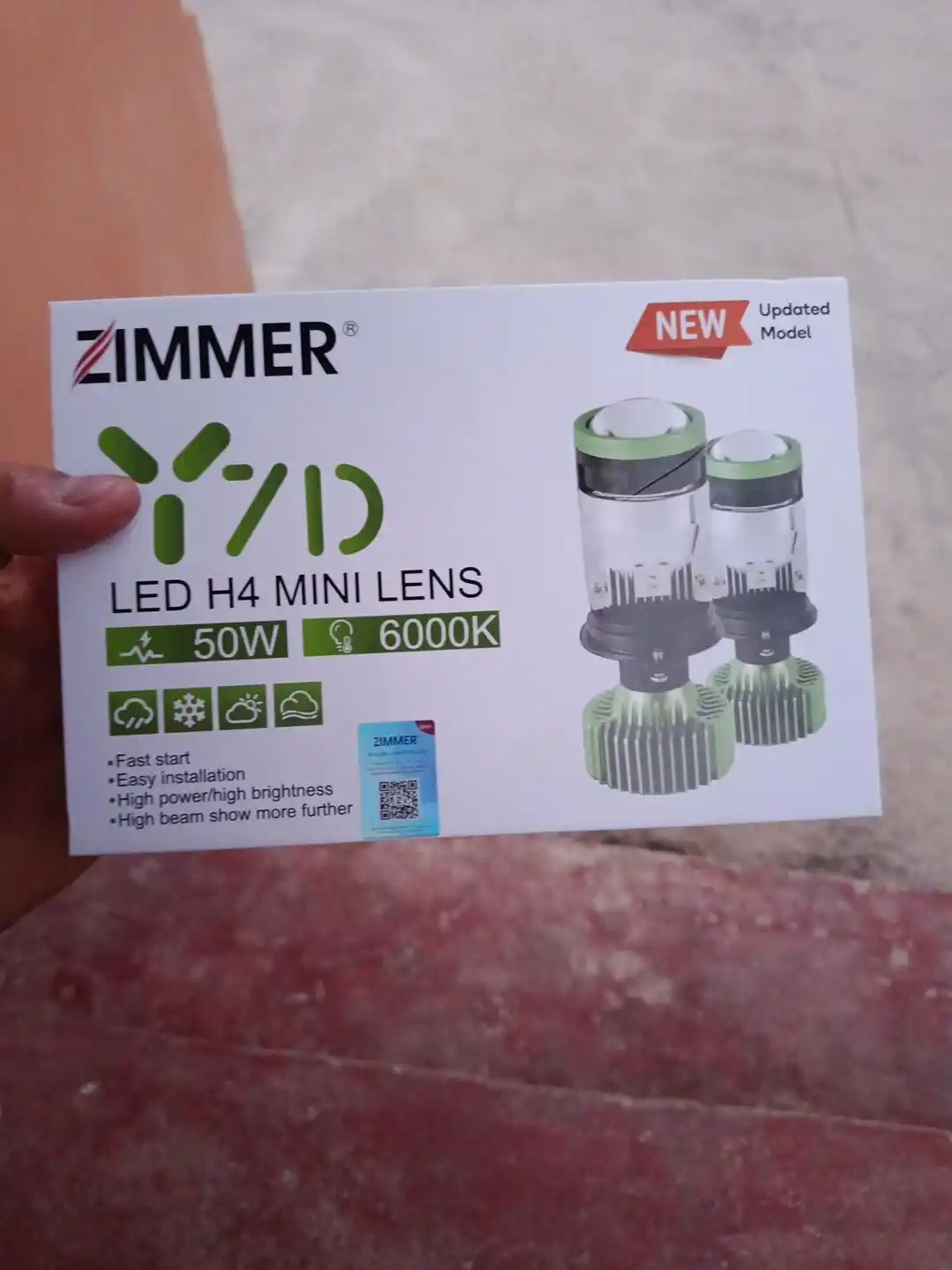 Zimmer Y7D Y7 LED H4: линейный светодиод для Автомобильной фары