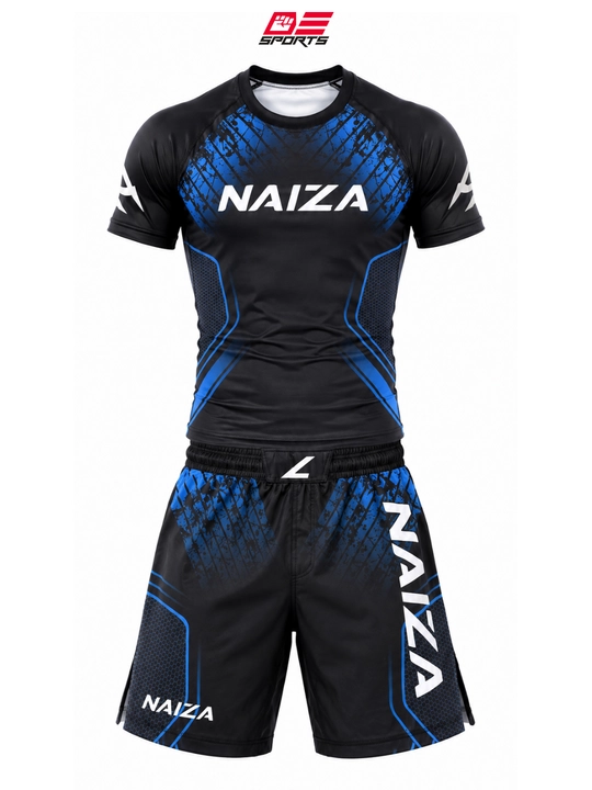 NAIZA sport to‘plami, futbolka va shortik MMA, fitnes va treninglar uchun