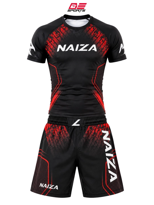 NAIZA sport to‘plami, futbolka va shortik MMA, fitnes va treninglar uchun