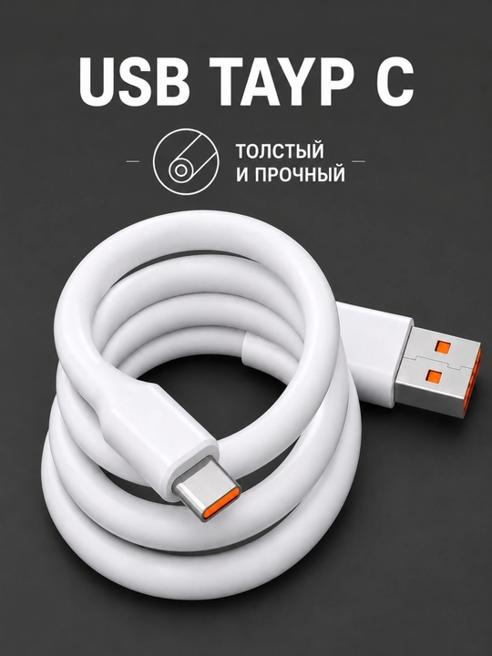Type-C tez zaryadlovchi kabel USB-A → Type-C